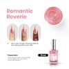 Beetles 1Pcs 15ml Pink Pearl Nail Polish-Fast Drying & Long Lasting Nail Polish Romantic Reverie Nail Lacquer Shimmer Art Effect for Nail Salon-Quality Results