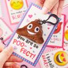 JOYIN 28 Pack Valentines Day Gifts Cards with Expression Face Plush Key-chain, Greeting Cards with Plush for Valentine Classroom Exchange, Kids Party Favor, Game Prizes and School Rewards