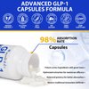 GLP-1 Supplement for Women & Men, Natural GLP-1 Support, 43 in 1 with Akkermansia Probiotic, Berberine, Inulin,Turmeric, HMB, GLP1 for GLP 1 Levels, Metabolism, Digestive & Gut Health - 60 Count