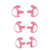 ProMaxPower Two-Way Portable Radio Earmold Insert Earplugs Earbuds for Acoustic Tube Earpiece Headset (Variety 6-Pack, 3 Sizes Each Side)