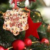 Vegan Truffle Pizza Christmas Ornaments Funny Food Christmas Tree Ornaments Ceramic Round Pizza Personalized Christmas Ornaments 2022 Keepsake Christmas Decor, 3 inch