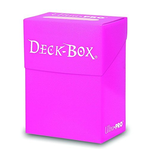 Ultra PRO Standard Deck Box, Bright Pink, 80-Cards