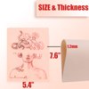SOTICA Tattoo Fake Skin Practice Kit - 8PCS Tattoo Practice Skins and 15PCS Tattoo Transfer Paper Tattoo Skin Fake Skin Tattoo Stencil Paper Kit for Tattoo Supplies (all 23pcs)
