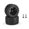 RC Car Spare Parts Truck Wheels Complete(Front/Rear) 2pcs Apply to 2020 New Version 18859 M1820