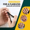 FVION 4mm Jaw Professional Cuticle Nippers, Salon-Quality Cuticle Trimmers for Precision Nail Care, Premium Stainless Steel Cuticle Clipper Cuticle Remover Tool - Black