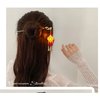 Lantern Light Tassel Hairpins Hair Stick Chinese Coiled Hair Antique Hair Pin Hair Accessories for Women 1 PC Red Bead