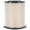 1-Layer Cartridge Filter Replacement Part # 72947 Compatible with RIDGID VF4000, 5-20 Gal & 6-9 Gal Husky Wet Dry Vacuums, Washable & Reusable