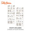 Sally Hansen Salon Effects Nail Accents, Wild Side, Nail Art Decals, Easy to Use, No Commitment, Use On Nail Polish or Bare Nails, Mix and Match