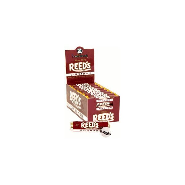 Reeds Hard Candy Rolls - Cinnamon 24ct.