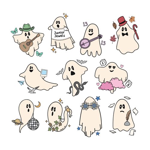 22pcs Temporary Tattoos Stickers Set