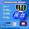Fast Push Puzzle Game for Kids Age 3-12, Light Up Brain & Memory Games Electronic Handheld Pop Fidget Games Toys for Boys Girls Birthday Gifts for 6 7 8 9 10 11 12 Years Old Kids Teens (Navy Blue)