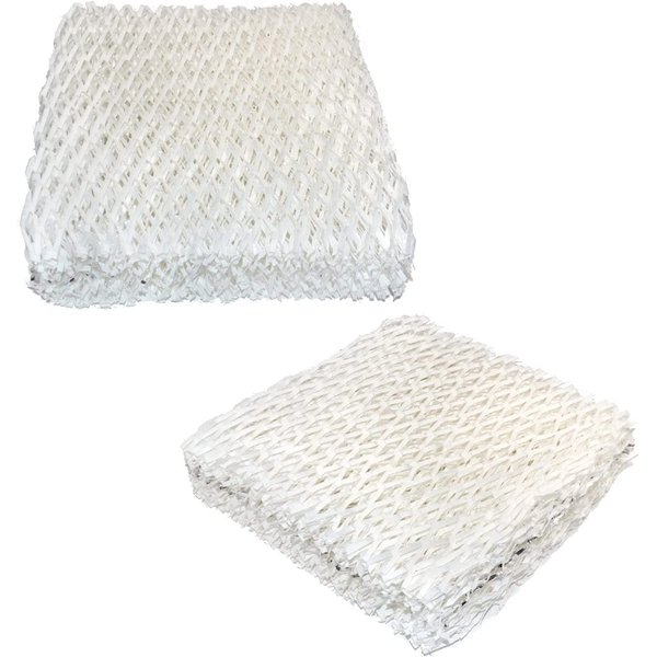 HQRP 2-Pack Humidifier Wick Filter Compatible with Honeywell HC-818 / HC-819 / HC818 / HC819 Replacement for Duracraft Natural Cool Moisture Humidifiers