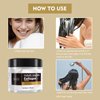 Karsell Collagen Hair Mask for Damaged Hair - Argan Oil Deep Repair Conditioning Treatment for Curly or Straight Thin Fine Hair B (100ml)