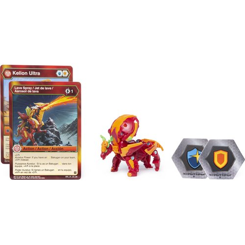 Bakugan Ultra, Kelion, 3-inch Collectible Action Figure and Trading Card, for Ages 6 and Up