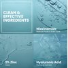 Niacinamide Serum for Face - 12% Niacinamide & 2% Zinc Serum with Hyaluronic Acid - Pore Minimizer, Improve Dark Spots, Redness Relief (2 oz)