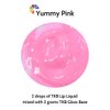 TKB Lip Liquid Color | Liquid Lip Color for TKB Gloss Base, DIY Lip Gloss, Pigmented Lip Gloss and Lipstick Colorant, Made in USA (1floz (30ml), Yummy Pink)