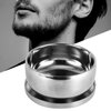Shaving Bowl with Lid, Stainless Steel Shaving Soap Cream Bowl For Men Wet Shave