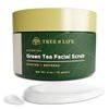 Tree of Life Exfoliating Facial Scrub with Antioxidants | Face Scrub with Green/White Tea Extract, 4 Oz