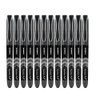 Zebra Pen Fountain Pen, Stainless Steel Nib, Fine Point, 0.6mm, Black Ink, Disposable, 12-Pack