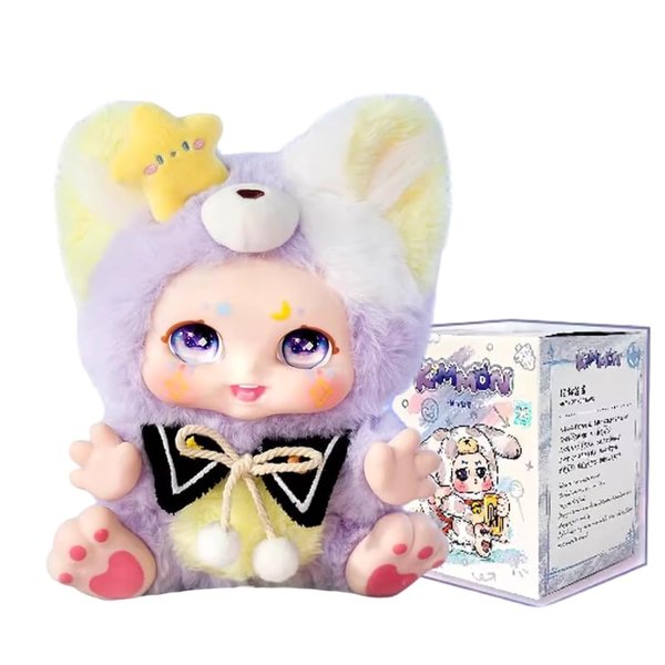 CALEMBOU Plush Doll Blind Box Figures, KIMMON Answer Series Mystery Box Plush Toys, Anime Plushies Soft Stuffed Animals Birthday Gift for Girls