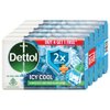Dettol Cool Germ Protection Bathing Soap bar, 125gm, Buy 4 Get 1