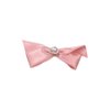3 Pcs Bow Hair Clips, Sweet Crystal Heart Hair Clips, Exquisite Satin Bownot Hair Barrettes, Ribbon Ponytail Holders Hair Styling Accessories for Women Girls