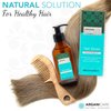 Arganicare Natural Argan Oil for Dry & Damaged Hair - Vegan Hair Growth Serum with Jojoba Oil Designed for Hair Loss & Dry Scalp Treatment - Aroma-Packed Formula with Shea Moisture for Frizz Control