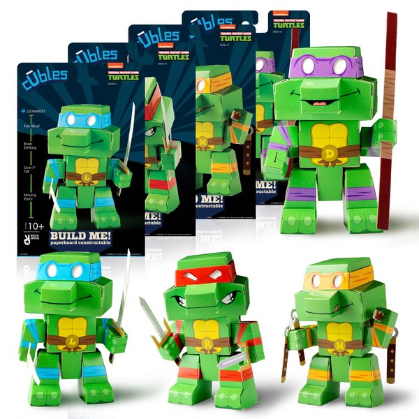 Teenage Mutant Ninja Turtles Set of All 4 Characters