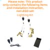 GEAMENT LED Light Kit for Hogwarts Astronomy Tower - Compatible with Lego 75969 Building Blocks Model (Model Set Not Included)