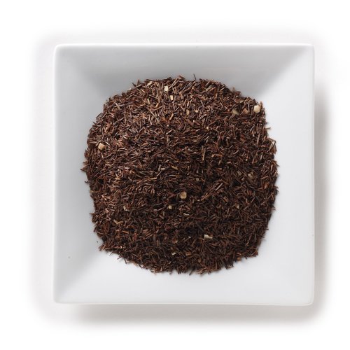 Mahamosa Roasted Almond Rooibos Tea 2 oz, Rooibos Herbal Loose Leaf (Looseleaf) Tea Blend (with rooibos, flavoring, planed and crushed almonds)