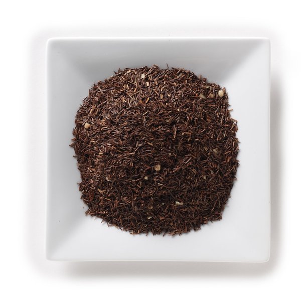 Mahamosa Roasted Almond Rooibos Tea 2 oz, Rooibos Herbal Loose Leaf (Looseleaf) Tea Blend (with rooibos, flavoring, planed and crushed almonds)
