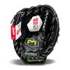 Franklin Sports Baseball and Softball Glove - Field Master - Baseball and Softball Mitt Black, 12.0"
