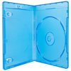 Original Single Blu Ray Cases (3 Pack) – Studio Quality Replacement Blu-ray Boxes | 1 Disc Storage Case | 12MM Standard Size | Eco-Friendly Blue Ray Cases