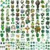 SOOVSY 70 Sheets St. Patrick's Day Temporary Tattoos for Aldult, Clover Fake Tattoos Face Body Tattoos Stickers for St. Patrick's Day Party favors Supplies Apparel Accessories for Men Women Kids