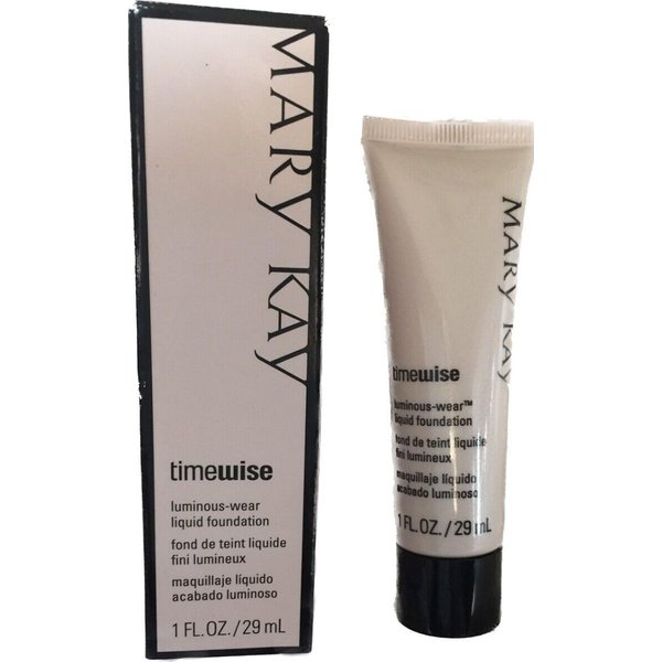 NEW MARY KAY TIMEWISE LUMINOUS-WEAR LIQUID FOUNDATION 1 FL OZ BRONZE 7