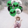 45 Pieces Alien Birthday Party Decorations, 12 Inch Alien Latex Balloons, UFO Alien Party Balloons for Baby Shower Kids Alien Theme Party Supplies