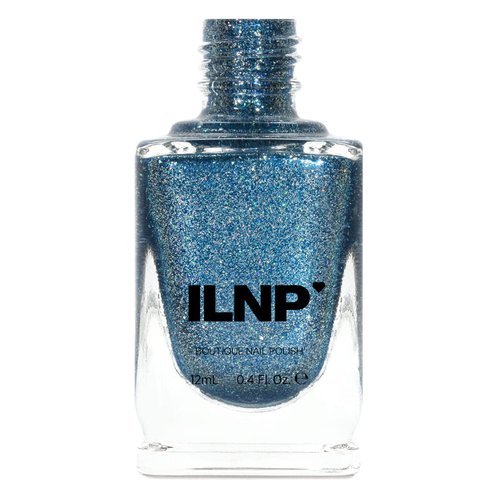 ILNP Arctic Lights - Icy Blue Holographic Metallic Nail Polish