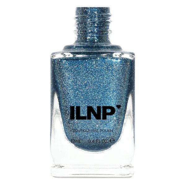 ILNP Arctic Lights - Icy Blue Holographic Metallic Nail Polish