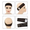 YANTAISIYU 1 Piece Wig Grip Headband Non-slip Wig Scarf Adjustable Wig Grip Band for Women Wigs (Dark Brown)