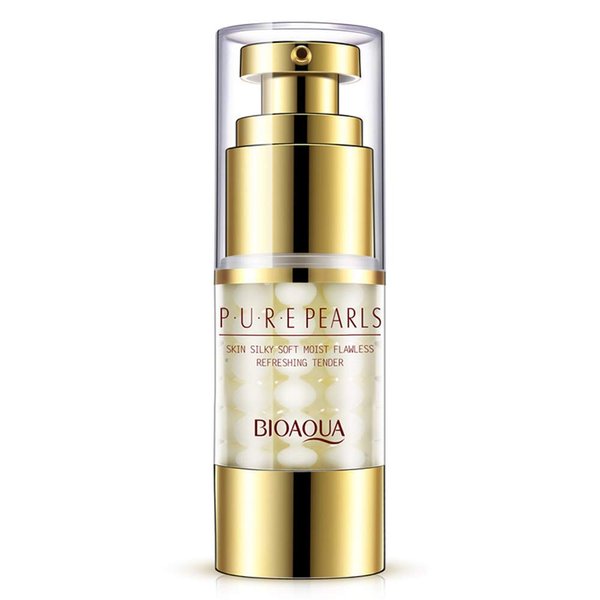 BIOAOUA Pure Pearls Skin Silky Flawless Refreshing Eye Cream Essence Beautiful Moisturized Skin Oil Control 35g