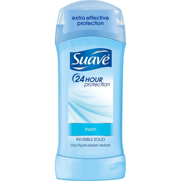 Suave Deodorant Antiperspirant & Deodorant Stick 48-hour Odor and Wetness Protection Fresh Deodorant for Women 2.6 oz