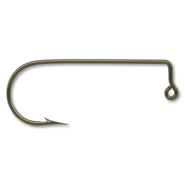 Mustad Aberdeen Jig Hook with 90-Degree Bend (50-Pack), Bronze, 2