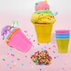 Fun and Engaging Slime Kit for Girls 8-12 - Create Fluffy Ice Cream Slime - Complete DIY Slime Making Kit with Decorations and Mixing Tools - Hours of Creative Play
