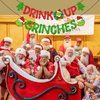 Drink Up Grinches Banner Grinch Christmas Decorations No DIY Christmas Banner Grinch Decor for Christmas Party Decorations, Grinch Banner Grinch Decorations The Grinch Christmas Decor
