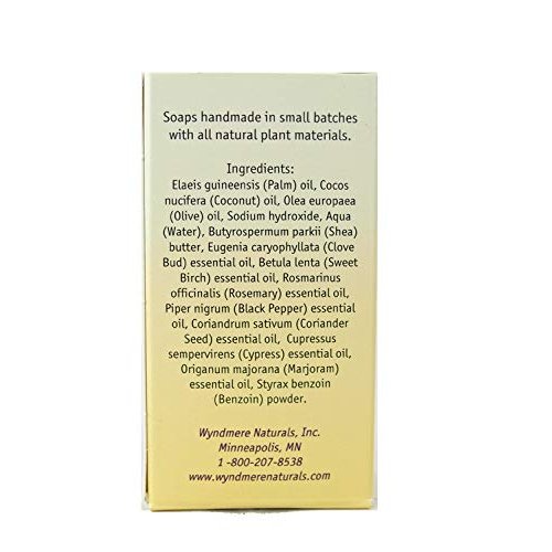 Wyndmere Aches & Pains Bar Soap - Handcrafted with 100% Pure Essential Oils and All-Natural Ingredients