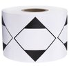500 Pcs Square Ground Shipping Labels 2"x 2" New 2023 Ormd Dangerous Goods Labels for Warehouse Handling Transport Shipping Blank Diamond Limited Quantity Stickers