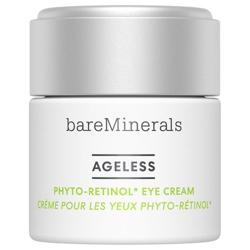 bareMinerals Ageless Phyto-Retinol Eye Cream with Plant-Based Retinol Alternative + Hyaluronic Acid, Anti-Aging, Hydrating Under Eye Cream, Vegan