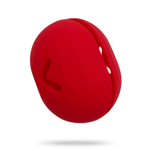 XSL Makeup Sponge Holder - Washable Reusable Beauty Blender Silcone Travel Case, Shatterproof Eco-Friendly Make Up Blender Protective Portable Case (Red)