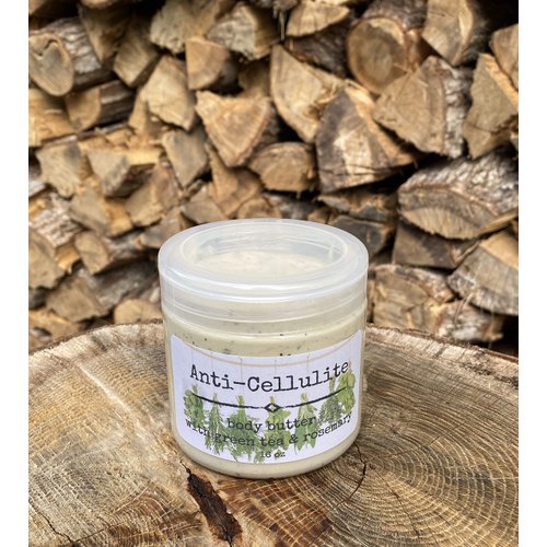 Epidermal Peel Anti-Cellulite Body Butter HUGE 16 oz w/Shea Jojoba Oil, Rosemary, Green Tea, Rose Hip, and more.