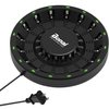 BONAI 16 Bay Rechargeable Battery Charger AA AAA Rechargeable Round Battery Charger for NiMH NiCD AA AAA Batteries with Smart LED Light and Plug High Speed Charging